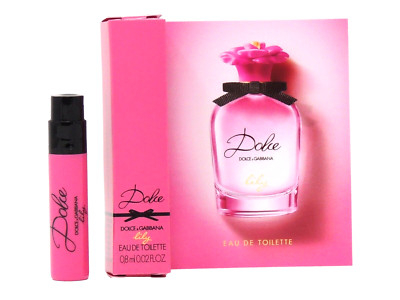 D&G DOLCE & GABBANA DOLCE LILY EDT .8ml .02fl oz x 1 PERFUME SPRAY SAMPLE