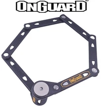 OnGuard 8113 K-9 Tough Key Link Plate Lock 79cm/ 31 inches