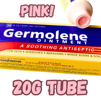 20g PINK GERMOLENE ORIGINALVERSION ANTISEPTISCHE SALBE VERSIEGELT - VERTRAUENSWÜRDIGER VERKÄUFER