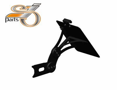 Kennzeichenhalter seitlich, passend für Suzuki Savage LS 650, mit LED