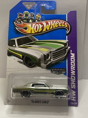 Hot Wheels HW Showroom '70 1970 Chevrolet Chevy Monte Carlo ZAMAC