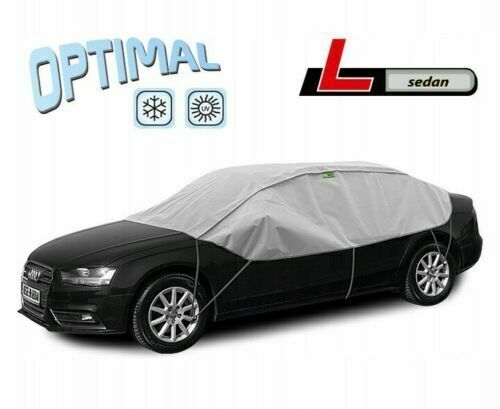 OPTIMAL half garage sun tarpaulin L-sedan for SKODA Octavia - Afbeelding 1 van 9