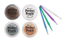Ranger Perfect Pearls Bundles with PTP Detail Sticks Cappuccino, Perfect Pearl,