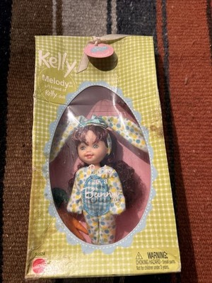 Cute As A Bunny Melody Barbie Kelly Easter Doll Bunny Outfit 2002 Mattel 55524
