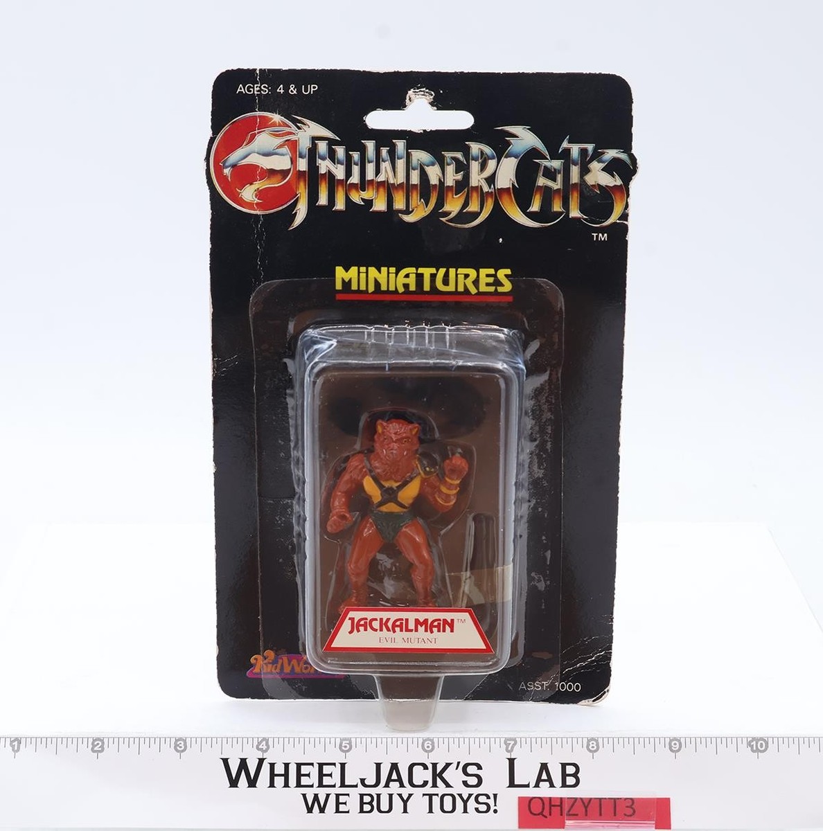 Jackalman MINI Thundercats 1986 Kidsworks Telepix Vintage Action