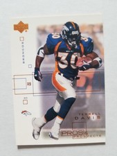 2001 Upper Deck Pros & Prospects Terrell Davis #26 Denver Broncos