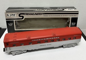 K-Line Golden State Streamliner Imperial Range Passenger Car w Original Box