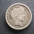 1899  **P**  BARBER SILVER DIME   ** NICE** - FREE SHIPPING! C1721