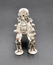 D&D Grenadier Rawcliffe Pewter Undead Skeleton Master King Diorama Mini Figurine