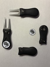 (1)  Switchblade Golf Divot Tool & (1) Old Sandwich GC 1" Coin Style Golf Marker