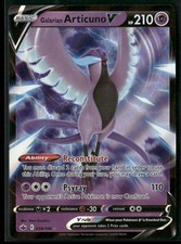 Galarian Articuno V #58/198 Chilling Reign 2021 Rare Holo NM/LP Pokemon TCG