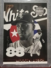 2022 Topps Gallery ORANGE Modern Artists 09/25 SSP - Luis Robert -