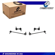 PartsW Dodge Caliber 2007-2009 4Pc Rear & Front Sway Bar Link Kit