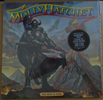 MOLLY HATCHET, The Deed Is Done [w/hype sticker] USA New Sealed LP FREE SHIPPING