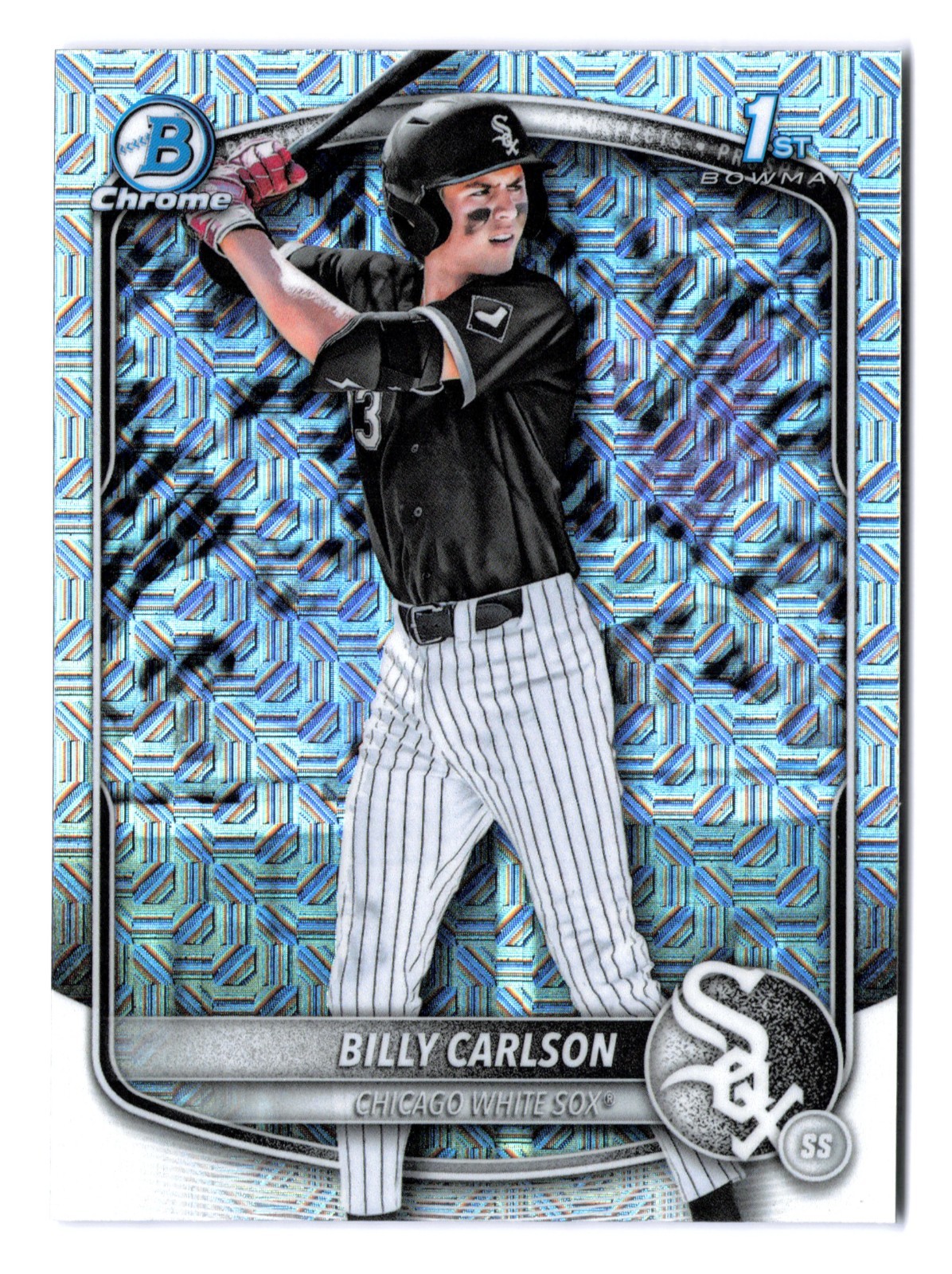 2025 Bowman Draft - 1st Mega Mojo Refractor #BDC-10 Billy Carlson