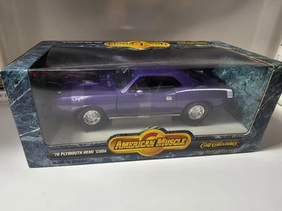 Plymouth HEMI CUDA 1970 Fuchsia 1/18 ERTL American Muscle - Miniature Collection