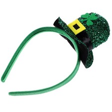  Cerceau de cheveux pour la saint-Patrick, en forme de chapeau festif, fermoir