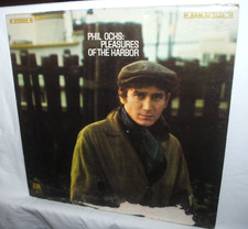 Phil Ochs, PLEASURES OF THE HARBOR, LP record VG/VG+, JACKET DAMAGED A&M SP-4133