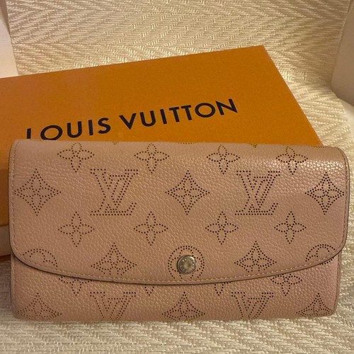 Louis Vuitton Mahina Portefeuille Long Wallet Black Japan 0611992