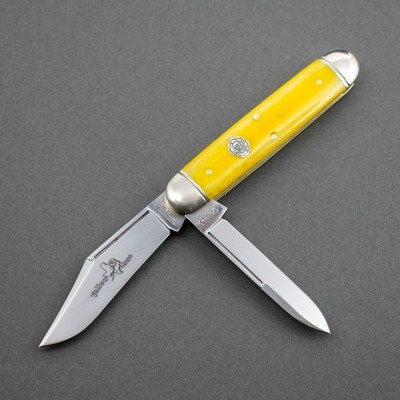 NEW! Great Eastern Tidioute #54 Jumbo Stockpen Jack, Yellow Rose Bone, GEC