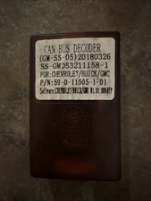 Aftermarket Can Bus Decoder For Chevy Gmc And Buick.