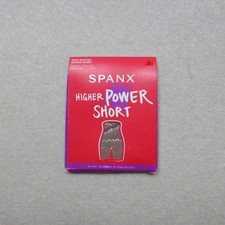 Image of Spanx Higher Power Shorts Womens XL W38 Coffee Shapewear Shaping NWT