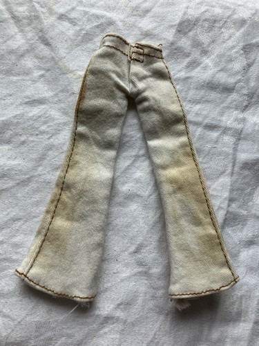 Bratz Puppenkleidung Strut It! Jeans Meygan 2003 Beige