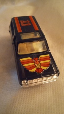 Vintage RARE N.M. Yatming Black Hawk Chevy Blazer # 1064 1:64