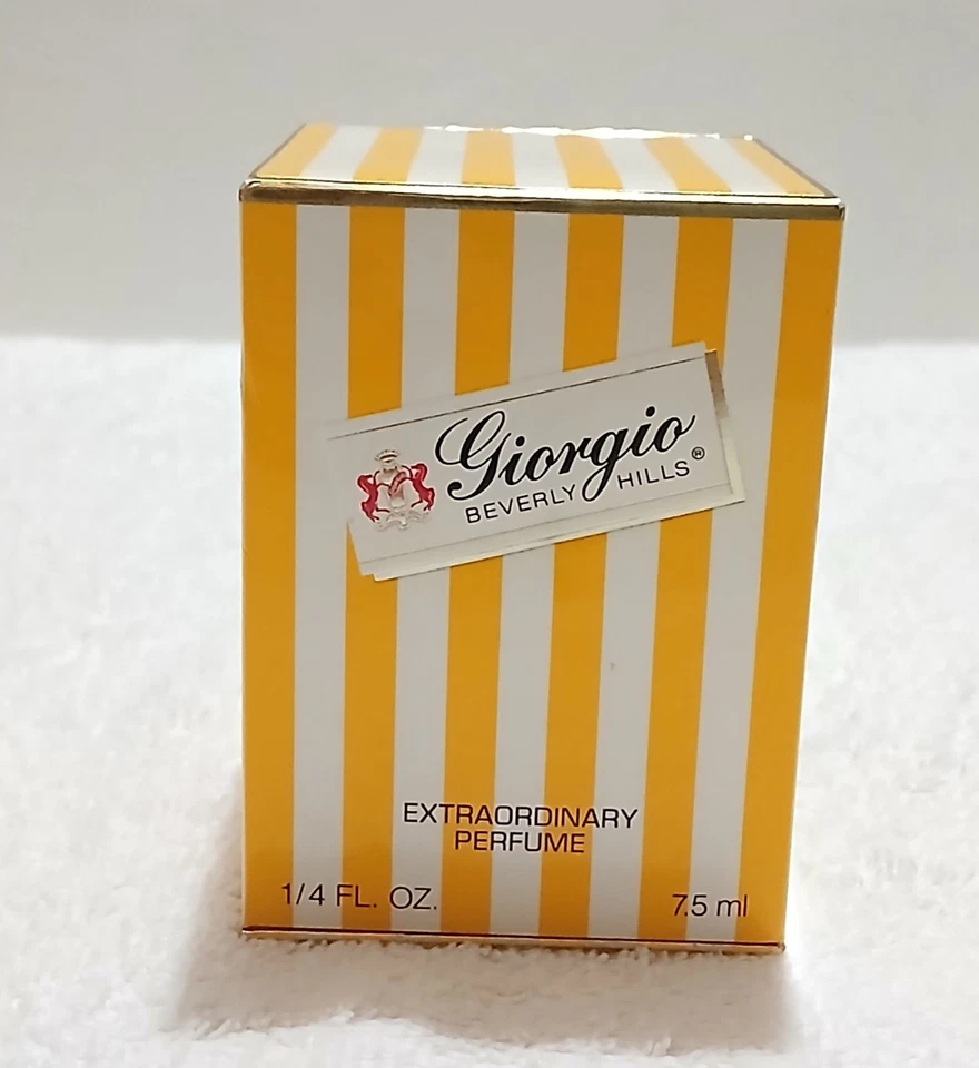 Vintage Giorgio Beverly Hills Extraordinary Perfume 1/4 Fl Oz 7.5 ml - Image 3 of 3