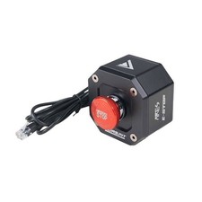 Botón de parada eléctrico Botón de parada de emergencia para Sim Juegos de carreras y entrenamiento Nuevo