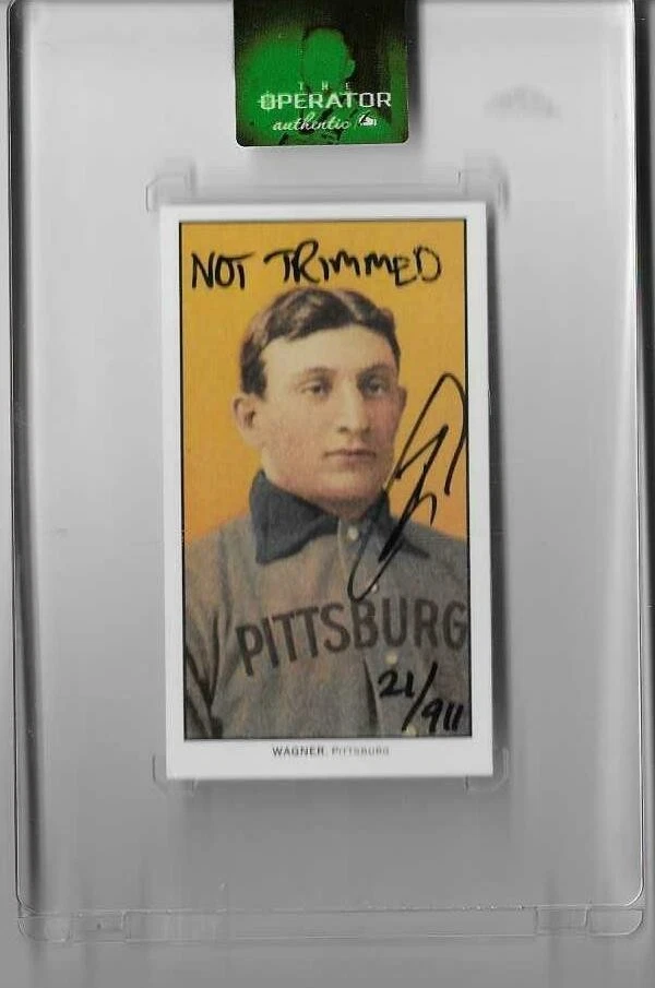 Honus Wagner Baseball Sports Trading Cards & Accessories 1909-11