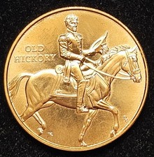 US Mint Andrew Jackson Old Hickory 7th Presidency 1829-1837 Medal