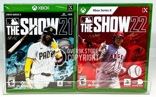 MLB The Show 21 + MLB The Show 22 - Xbox Series X - Brand New | Factory Sealed