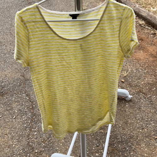 Ann Taylor Women's Striped Short Sleeve T-Shirt Size M · Used