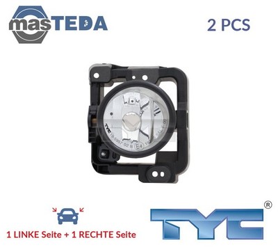 19-5958-11-2 NEBELSCHEINWERFER PAAR SET TYC 2PCS NEU OE QUALITÄT