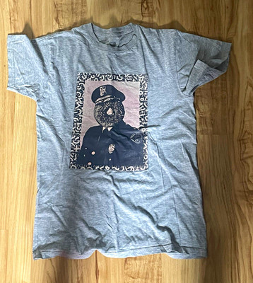 OBEY Herren T-Shirt Grau Gr. S Kurzarm Rundhals mit Logo-/Druckgrafik
