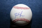 DIDIER FUENTES AUTOGRAPHED BASEBALL ATLANTA BRAVES