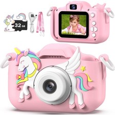 Children's Camera Toys for Girls  Boys, 3-12 Years - 1080P HD Video Kids Dig...