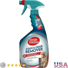 Pet Stain Odor Remover Enzymatic Cleaning Spray Dogs Cats Safe Home Use