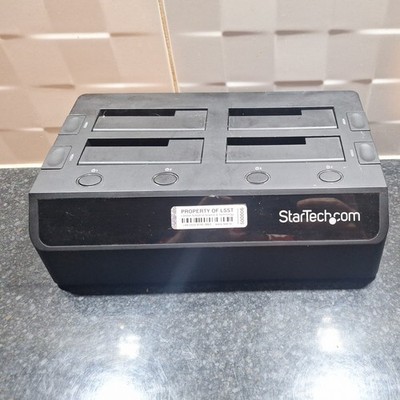 StarTech SDOCK4U33E 4 Bay USB Sata Festplatten Dockingstation ohne Ladegerät