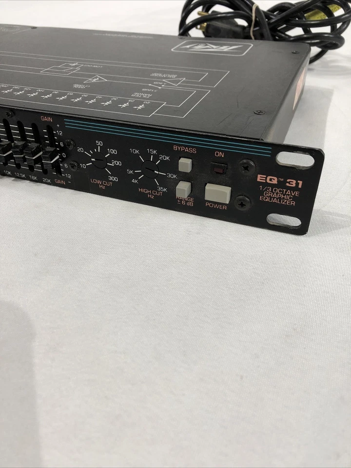 Ecualizador Peavey EQ 31 1/3 octava ecualizador gráfico Foto 3 de 4
