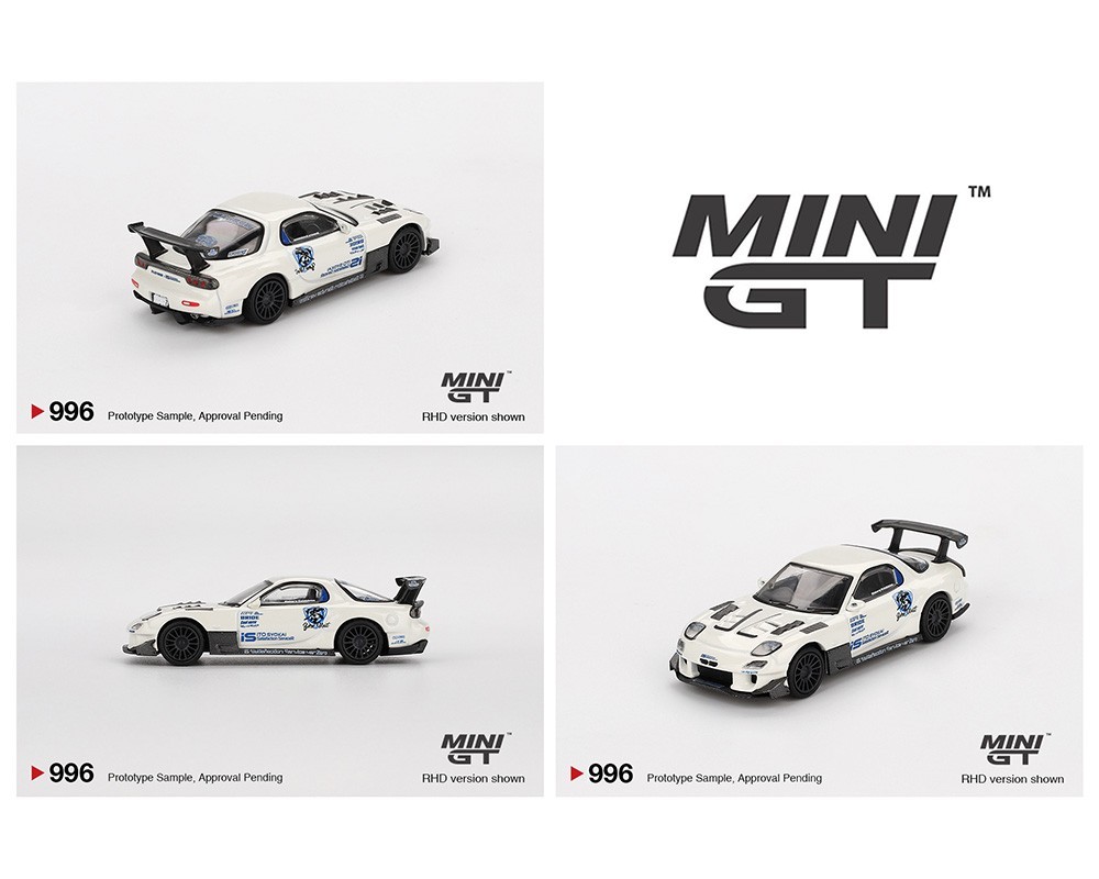 Mini GT Mazda RX-7 (FD3S) Itosyoukai Rei-gouki with RE Amemiya #996 1/64