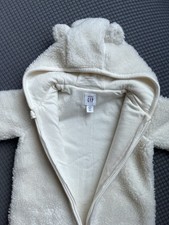 Baby Gap Winter Suite 3-6m Sherpa Bear, White