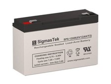 6 Volt 12 Amp HR UPS Battery