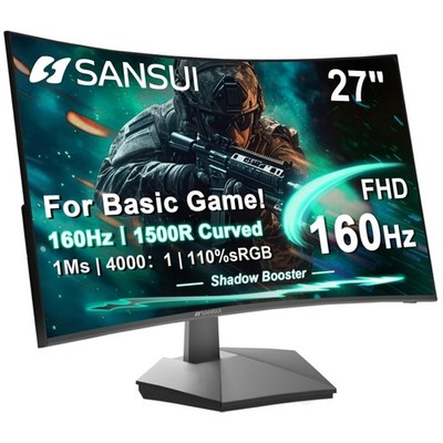 Immersive 27'' 1500R Curved Gaming Monitor 160Hz