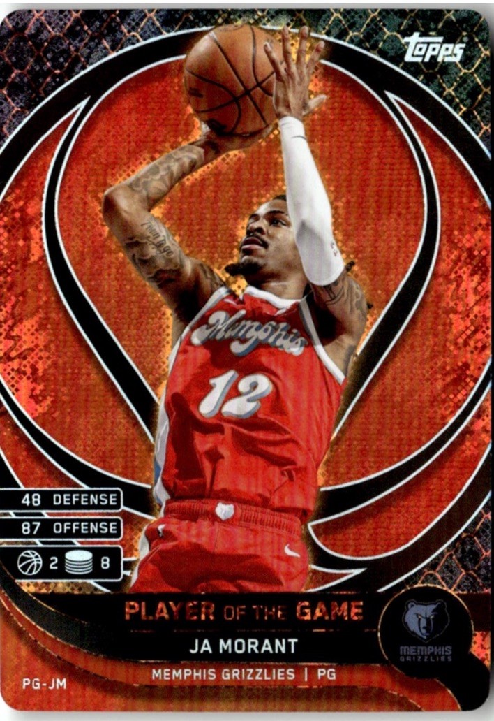 NBA 2025-26 Topps Match Attax Player Of The Game JA Morant