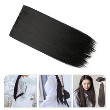 Hair Extensions Synthetic Straight Clip In Hair Piece For Women Hairstyle