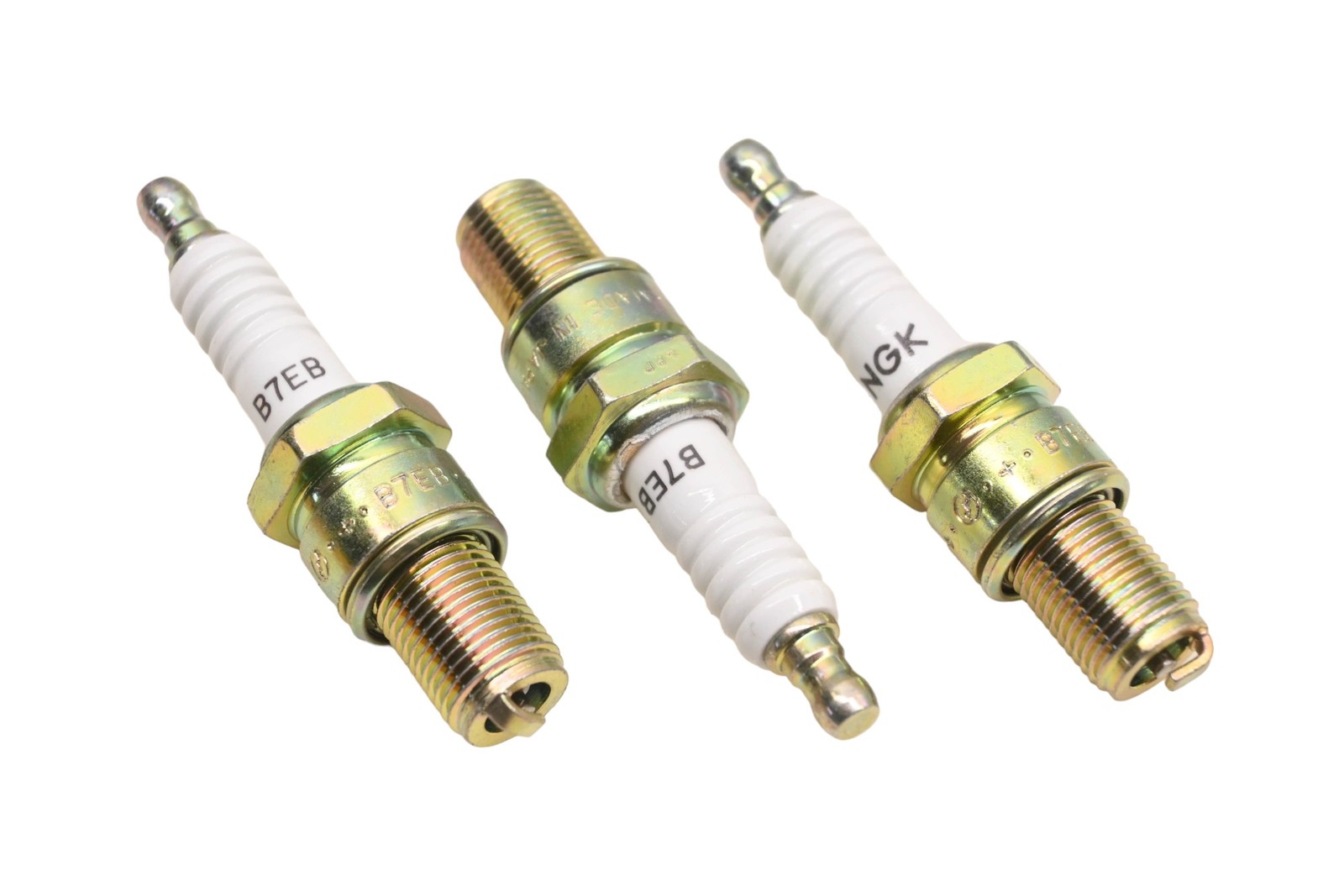 NGK B7EB Spark Plugs Qty 3 NOS