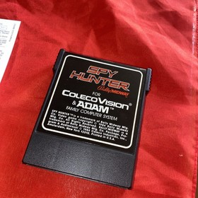SPY HUNTER Colecovision Game Coleco. Box, manual, Controller Covers! Untested.