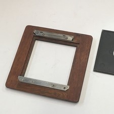 Deardorff Recessed Lens Board 6" X6" for V-8, factory original, to 4X4" board